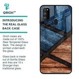 Wooden Tiles Glass Case for Samsung Galaxy M30s