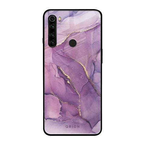 Purple Gold Marble Xiaomi Redmi Note 8 Glass Back Cover Online