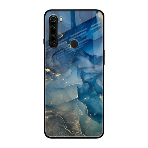 Blue Cool Marble Xiaomi Redmi Note 8 Glass Back Cover Online