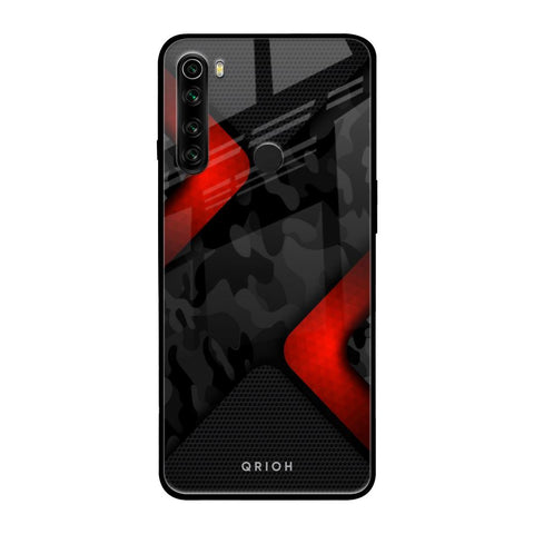 Modern Camo Abstract Xiaomi Redmi Note 8 Glass Back Cover Online
