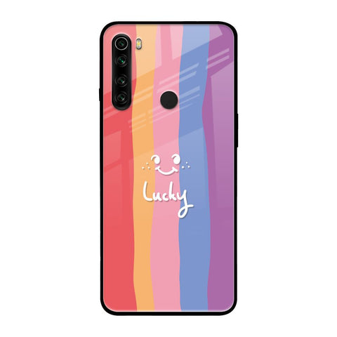 Lucky Abstract Xiaomi Redmi Note 8 Glass Back Cover Online