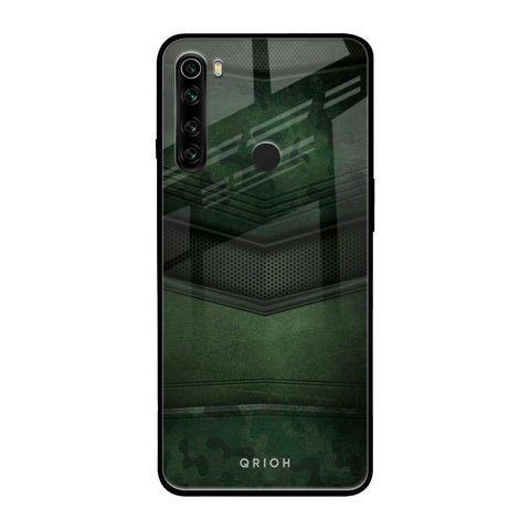 Green Leather Xiaomi Redmi Note 8 Glass Back Cover Online