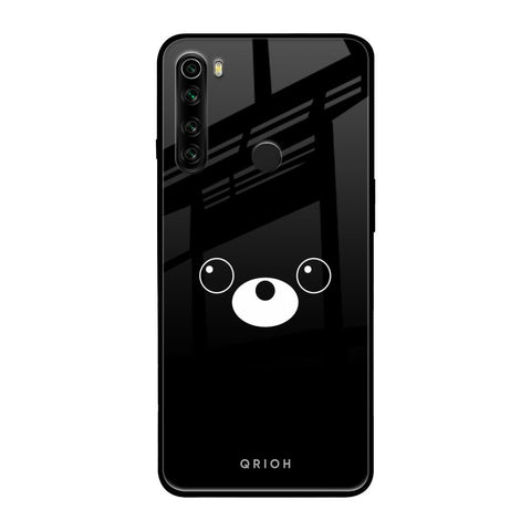 Cute Bear Xiaomi Redmi Note 8 Glass Back Cover Online