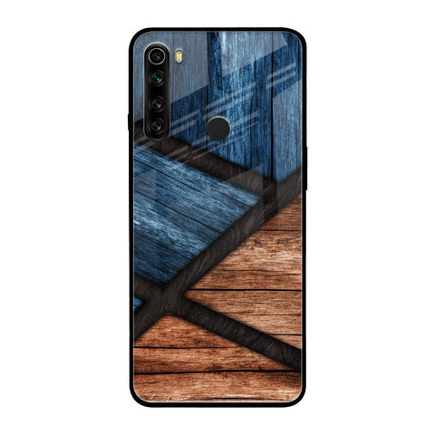 Wooden Tiles Xiaomi Redmi Note 8 Glass Back Cover Online