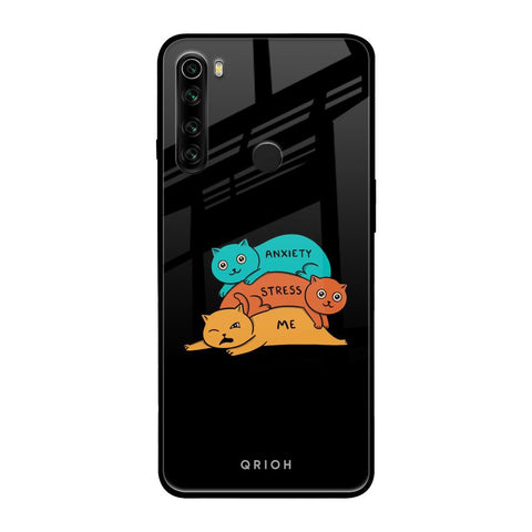 Anxiety Stress Xiaomi Redmi Note 8 Glass Back Cover Online