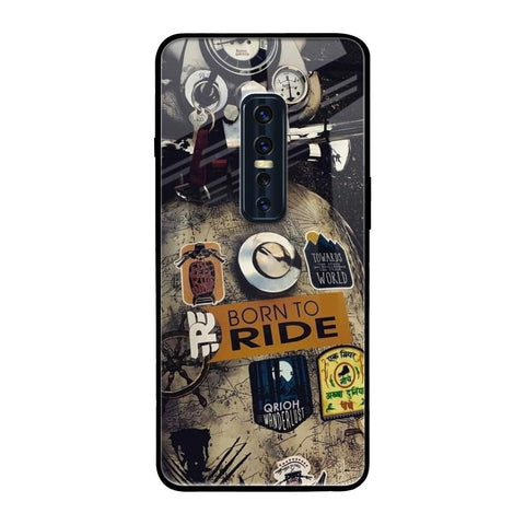 Ride Mode On Vivo V17 Pro Glass Back Cover Online
