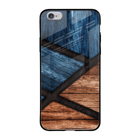 Wooden Tiles iPhone 6S Glass Back Cover Online