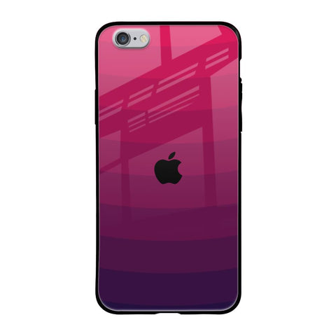 Wavy Pink Pattern iPhone 6S Glass Back Cover Online