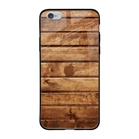 Wooden Planks iPhone 6S Glass Back Cover Online