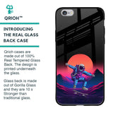 Retro Astronaut Glass Case for iPhone 6S