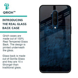 Dark Blue Grunge Glass Case for OnePlus 7T Pro