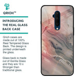 Pink And Grey Marble Glass Case For OnePlus 7T Pro