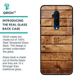 Wooden Planks Glass Case for OnePlus 7T Pro