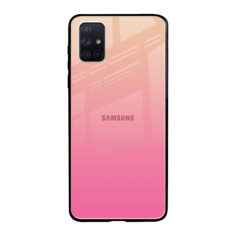 Pastel Pink Gradient Samsung Galaxy A51 Glass Back Cover Online