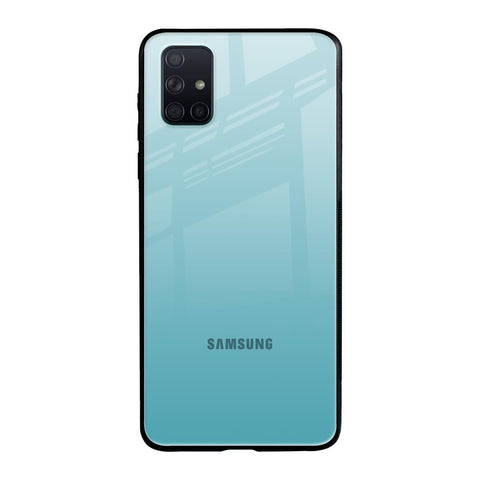 Arctic Blue Samsung Galaxy A51 Glass Back Cover Online