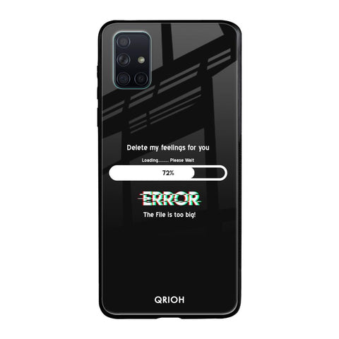 Error Samsung Galaxy A71 Glass Back Cover Online