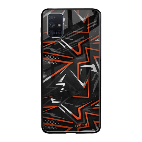 Vector Art Samsung Galaxy A71 Glass Back Cover Online