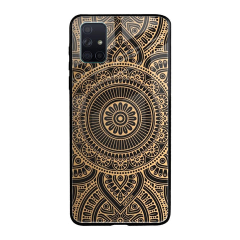 Luxury Mandala Samsung Galaxy A71 Glass Back Cover Online