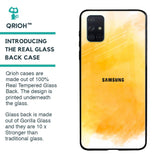 Rustic Orange Glass Case for Samsung Galaxy A71