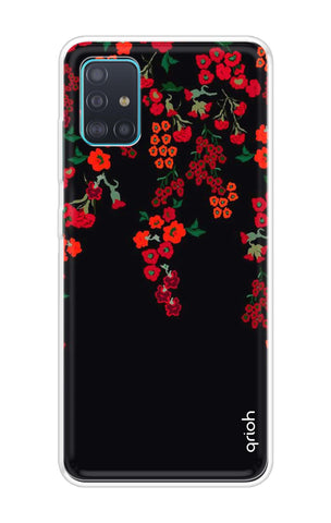 Floral Deco Samsung Galaxy A71 Back Cover