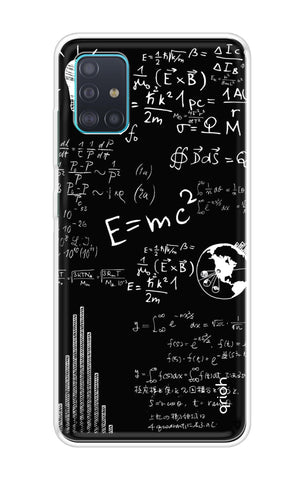 Equation Doodle Samsung Galaxy A71 Back Cover
