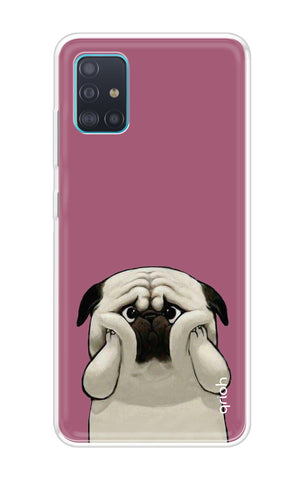 Chubby Dog Samsung Galaxy A71 Back Cover