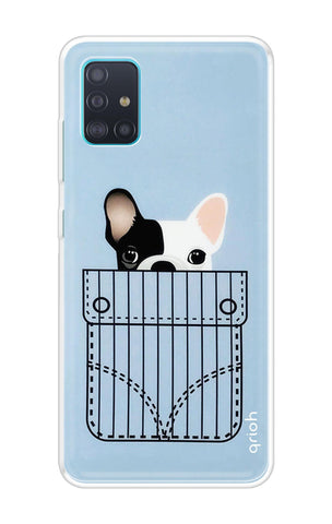 Cute Dog Samsung Galaxy A71 Back Cover