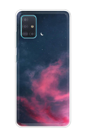 Moon Night Samsung Galaxy A71 Back Cover