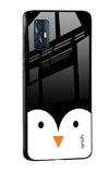 Cute Penguin Glass Case for Vivo X50 Pro