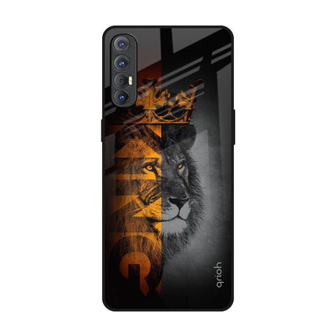 King Of Forest Oppo Reno 3 Pro Glass Back Cover Online