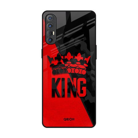 I Am A King Oppo Reno 3 Pro Glass Back Cover Online