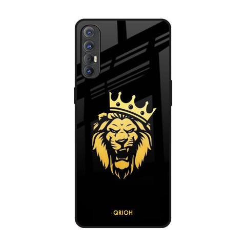 Lion The King Oppo Reno 3 Pro Glass Back Cover Online