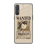 Luffy Wanted Oppo Reno 3 Pro Glass Back Cover Online