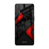 Modern Camo Abstract Oppo Reno 3 Pro Glass Back Cover Online