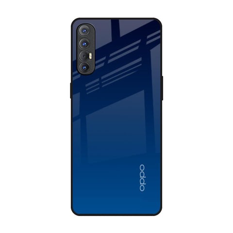 Very Blue Oppo Reno 3 Pro Glass Back Cover Online