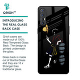 Luffy Line Art Glass Case for Oppo Reno 3 Pro