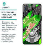 Anime Green Splash Glass Case for Oppo Reno 3 Pro