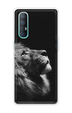 Lion Looking to Sky Oppo Reno 3 Pro Back Cover