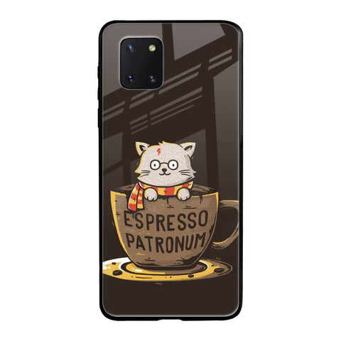 Tea With Kitty Samsung Galaxy Note 10 lite Glass Back Cover Online