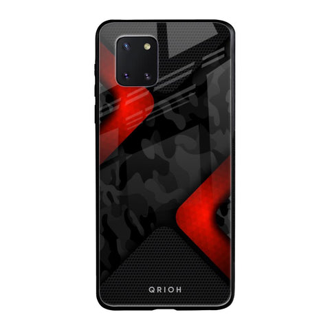 Modern Camo Abstract Samsung Galaxy Note 10 lite Glass Back Cover Online