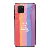 Lucky Abstract Samsung Galaxy Note 10 lite Glass Back Cover Online