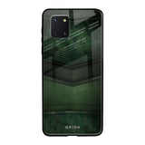 Green Leather Samsung Galaxy Note 10 lite Glass Back Cover Online