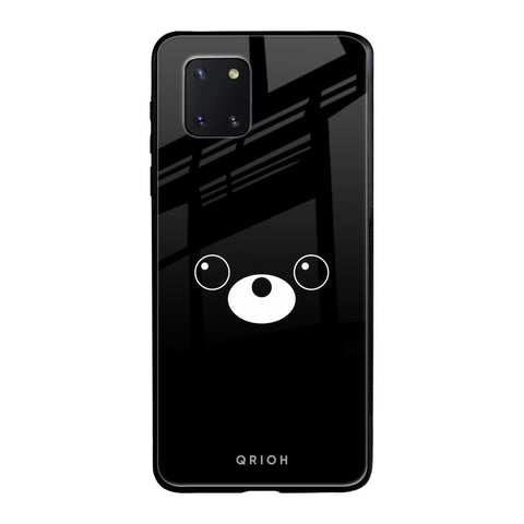 Cute Bear Samsung Galaxy Note 10 lite Glass Back Cover Online