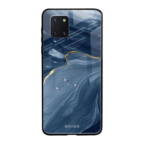 Deep Ocean Marble Samsung Galaxy Note 10 lite Glass Back Cover Online