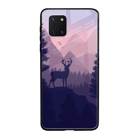 Deer In Night Samsung Galaxy Note 10 lite Glass Cases & Covers Online