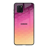 Geometric Pink Diamond Samsung Galaxy Note 10 lite Glass Back Cover Online