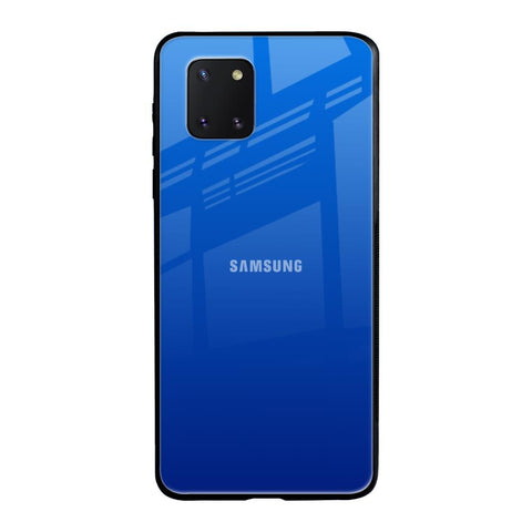 Egyptian Blue Samsung Galaxy Note 10 lite Glass Back Cover Online