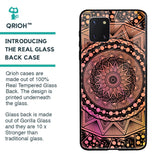 Floral Mandala Glass Case for Samsung Galaxy Note 10 lite