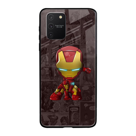 Angry Baby Super Hero Samsung Galaxy S10 lite Glass Back Cover Online