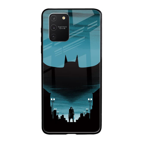 Cyan Bat Samsung Galaxy S10 lite Glass Back Cover Online